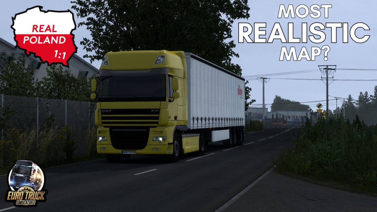Это НОВАЯ ЛУЧШАЯ КАРТА в ETS2? Обзор Real Poland 1:1