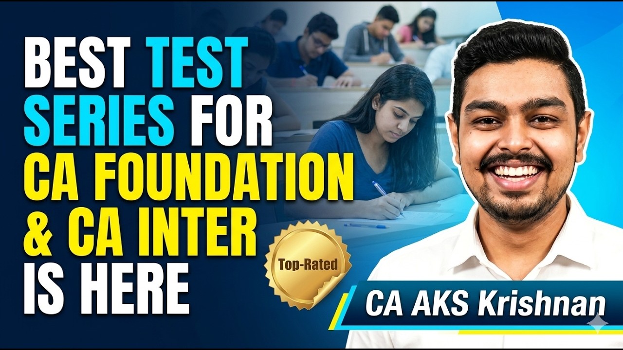 Лучшая серия пробных тестов для подготовки к экзаменам CA Foundation и CA Inter, которые состоятс...