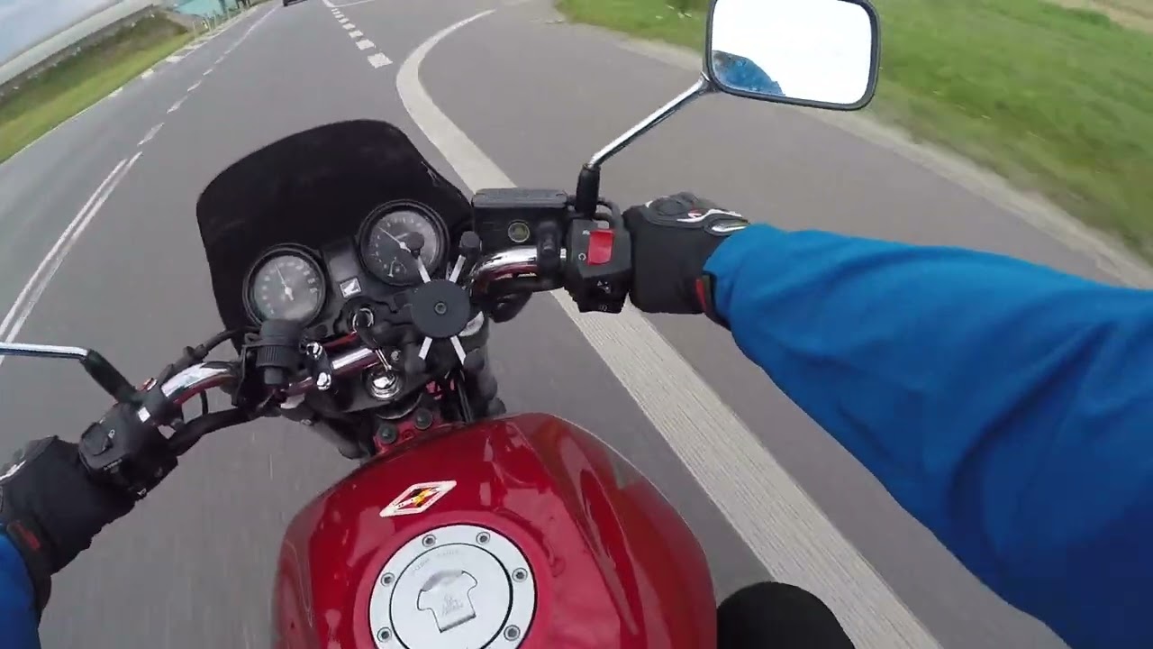 POV - Honda CBF 600NA - Afternoon ride before the rain