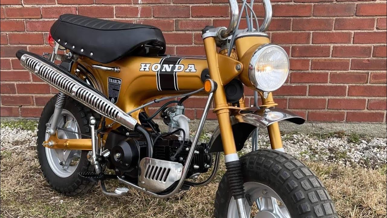 Final build video - $500 Honda CT70
