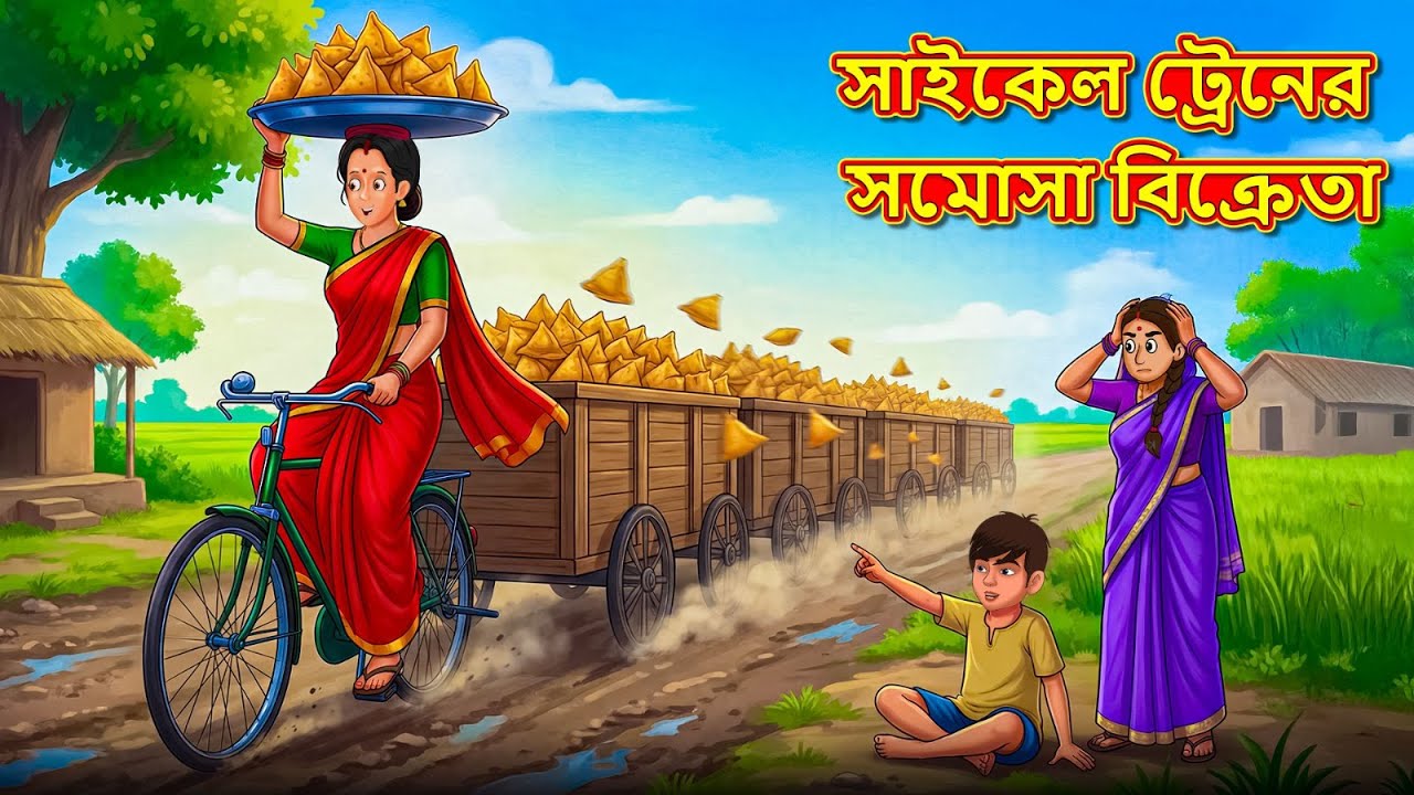 সাইকেল ট্রেনের সমোসা বিক্রেতা | New Bengali Golpo | Bengali Stories | Golpo Bengali | Story Bengali