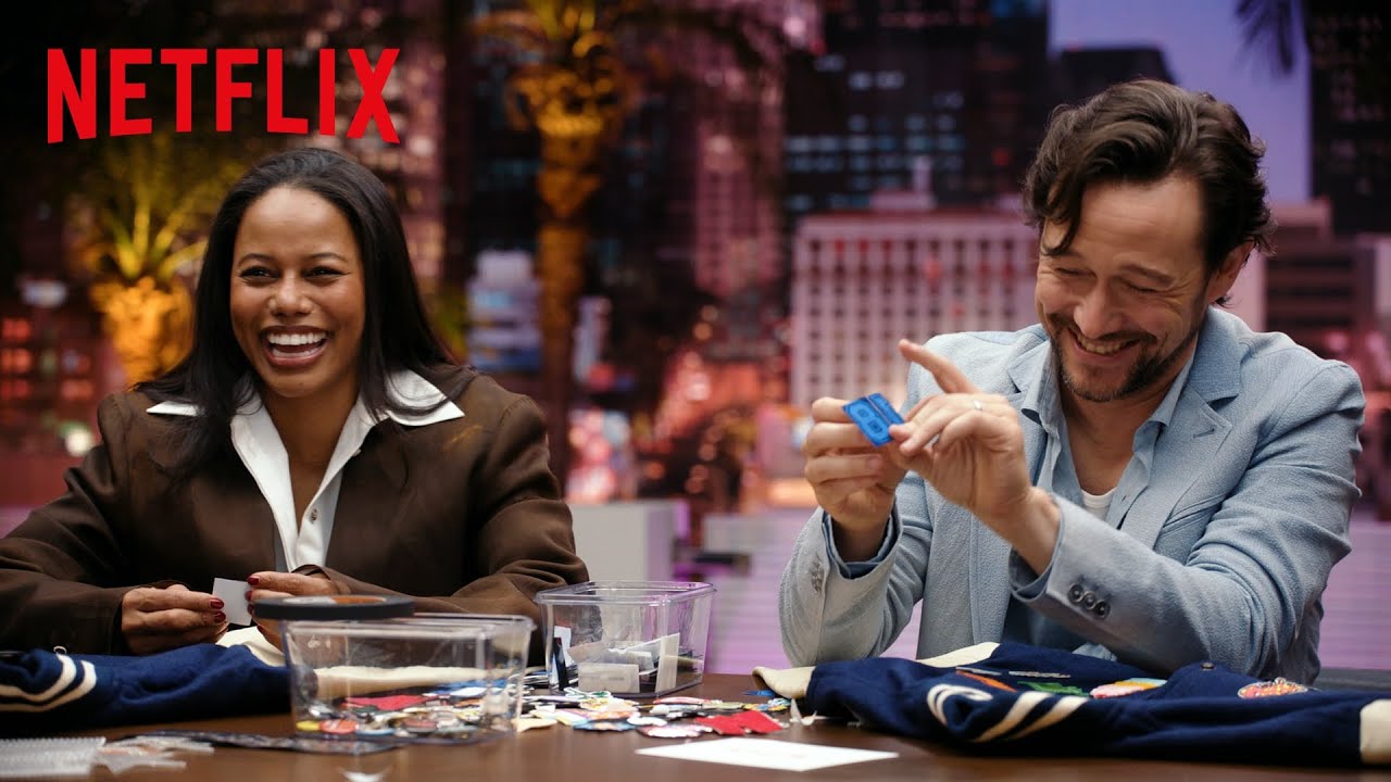 Taylour Paige & Joseph Gordon-Levitt Craft Axel F Jackets | Beverly Hills Cop: Axel F | Netflix