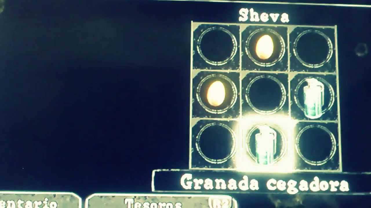 Clonando huevos y granadas en RE5