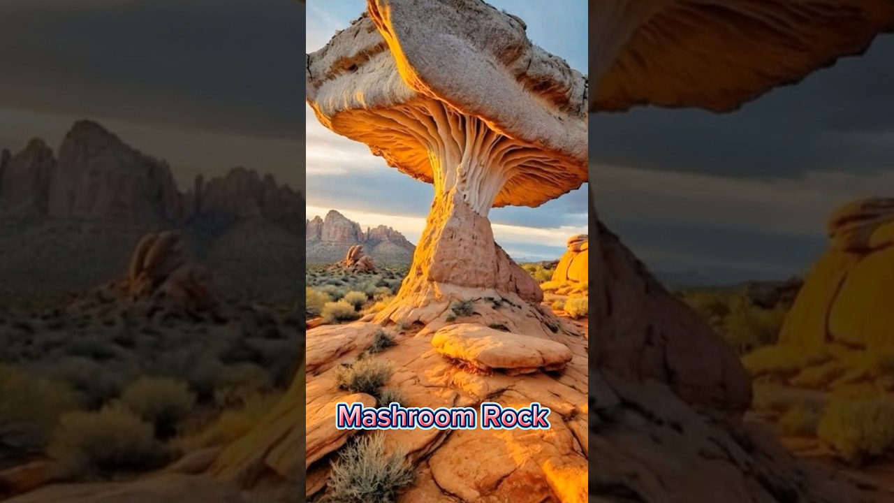 😨मशरूम रॉक 🪨‼️Mashroom Rock..#mashroom #rock