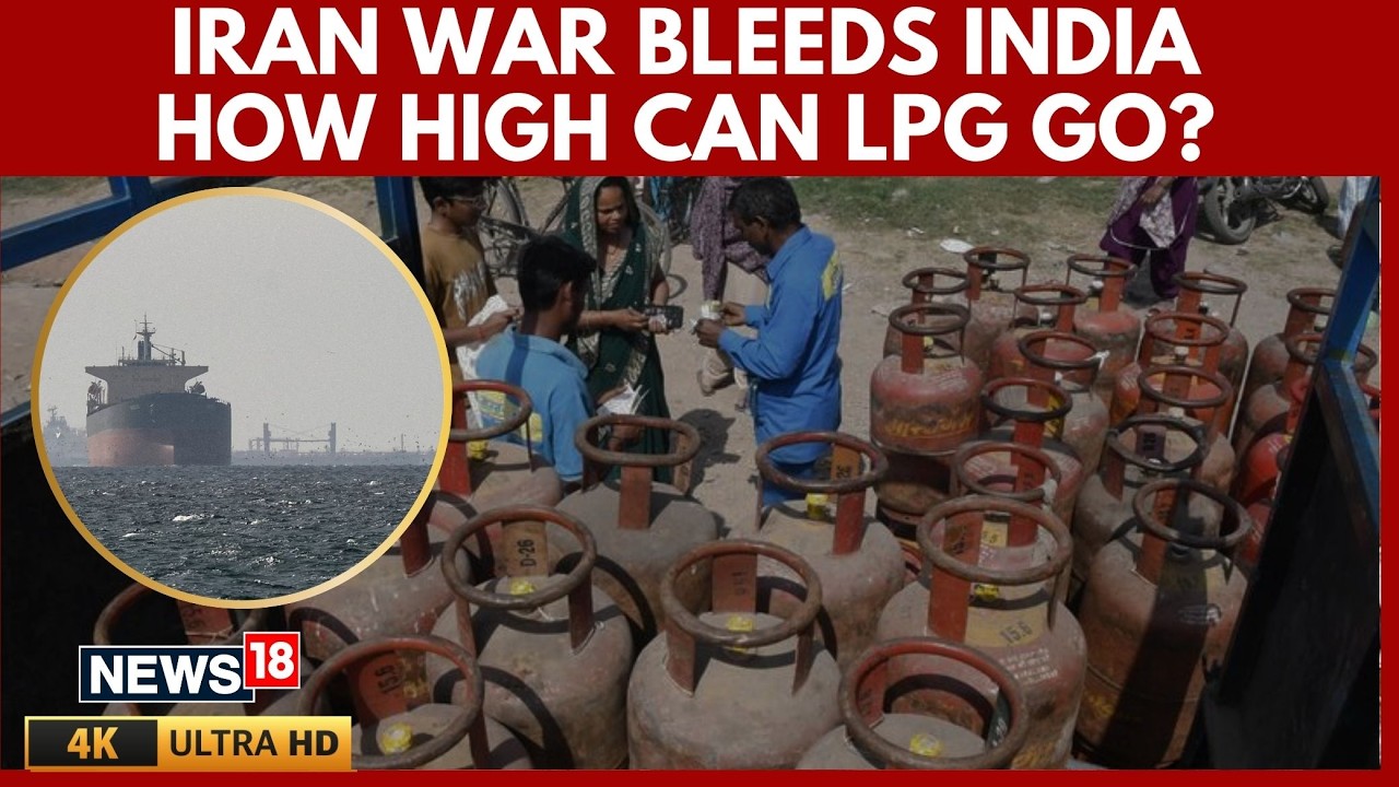 Iran War Triggers LPG, Jet Fuel Surge in India After Oil Shock Hits Economy | US Iran War | 4K