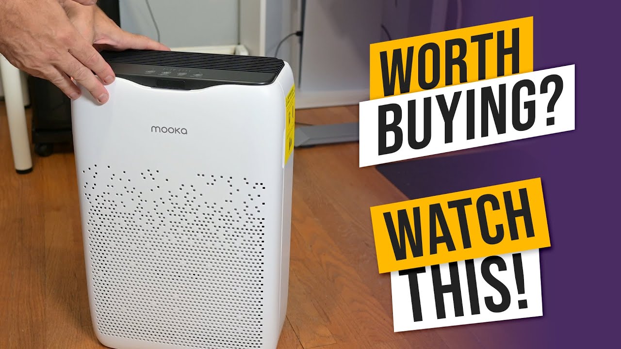 Mooka Air Purifier for large room or bedroom Review