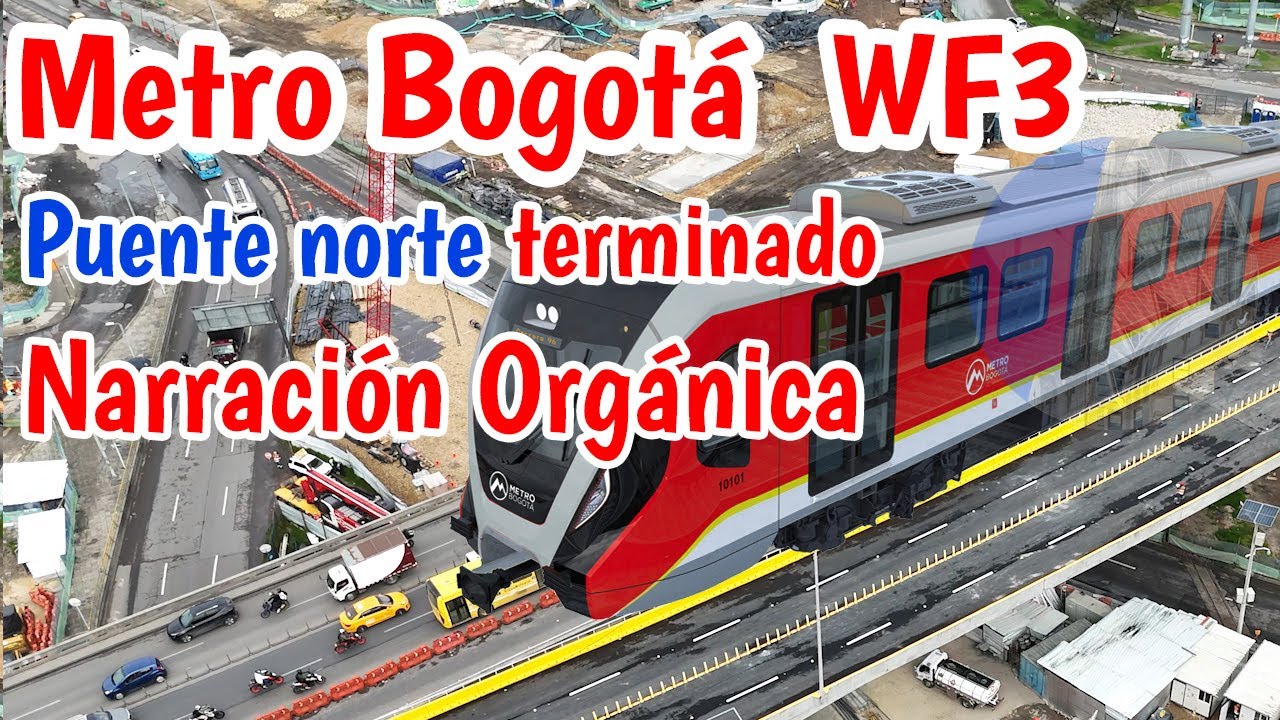 Metro de Bogotá IMPRESIONANTE Así quedó el Puente Norte zona Pulpo Primero de Mayo