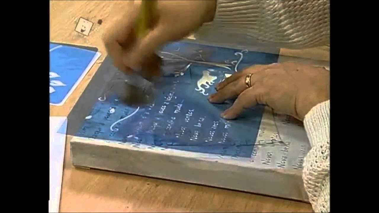 Stencil OPA - 19/06/2014 - Mayumi Takushi - Pintura em Painel com Stencil - Mayumi Takushi