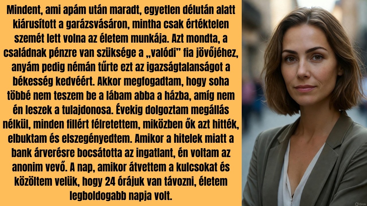 Mostohaapám eladta a gyerekkori emlékeimet, hogy a saját fiát fizesse be az egyetemre – Visszatér...
