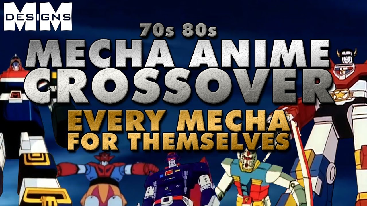 70s 80s MECHA ANIME CROSSOVER- 5 MINUTES OF MADNESS - NOT A.I. #voltron  #mazingerz