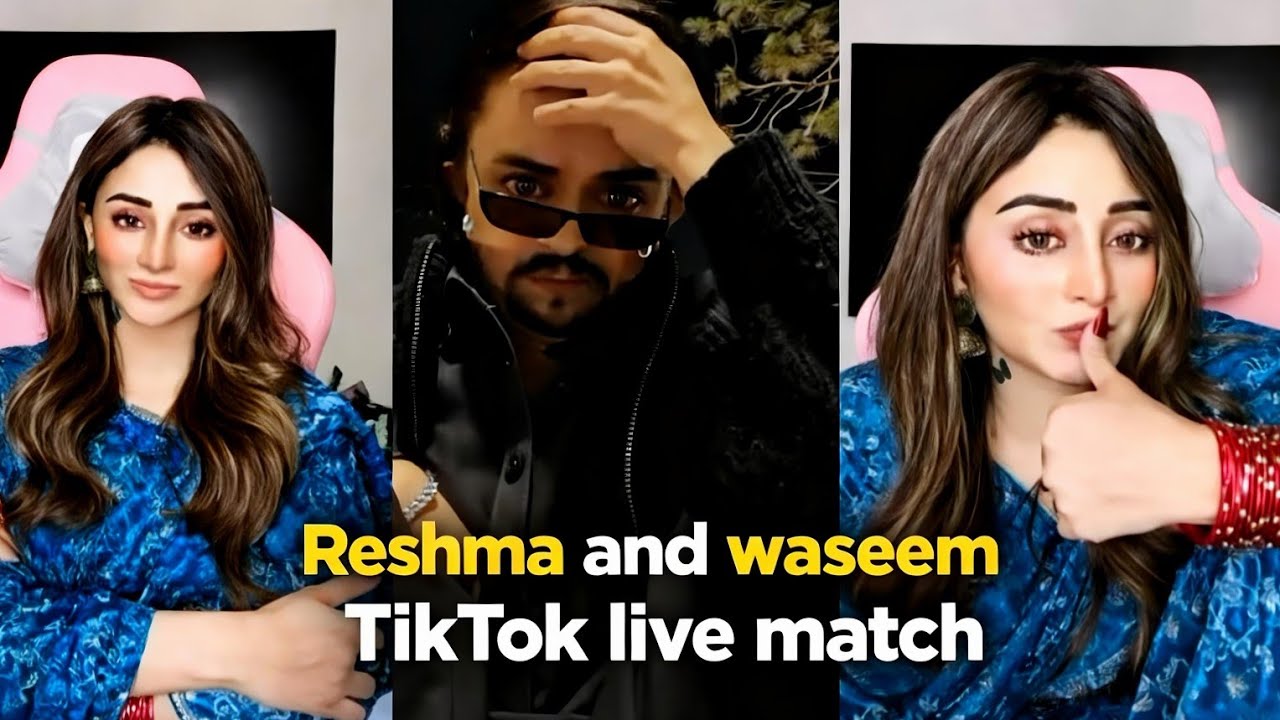 Reshma Maryam🔥🔥 and waseem bangesh TikTok live match 