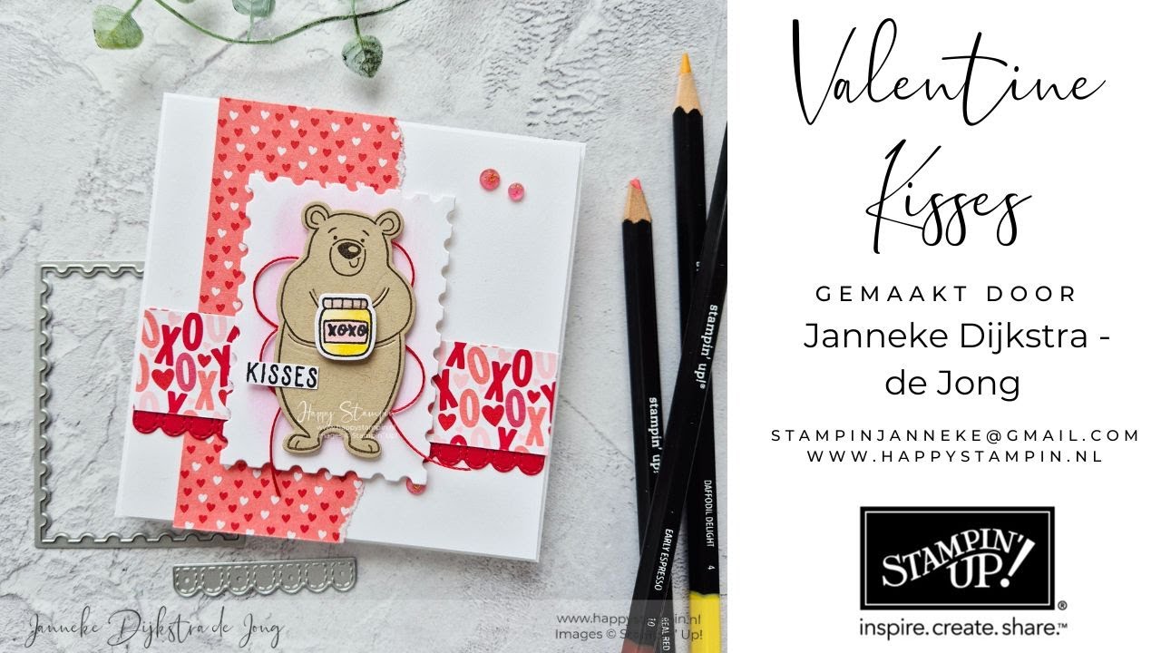 Stampin' Up! - Valentine Kisses