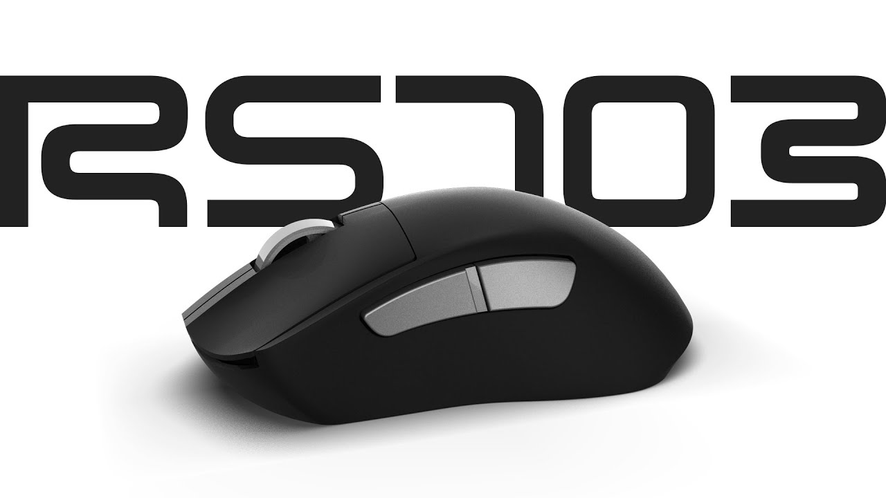 RS703 Assembly  & Click test  (G703 custom shell/Full SLA 3D printed body)