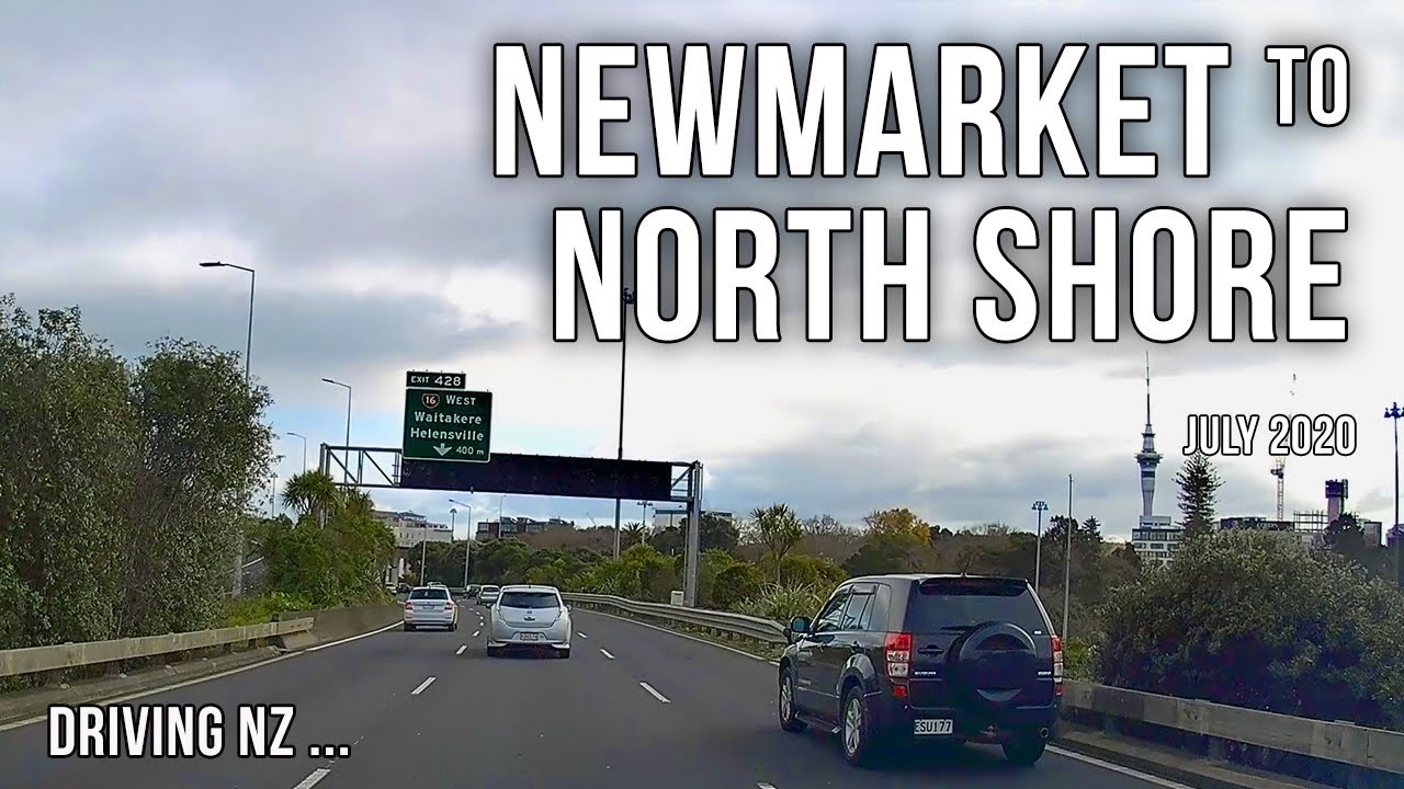 Driving New Zealand: Auckland - Newmarket to Northshore