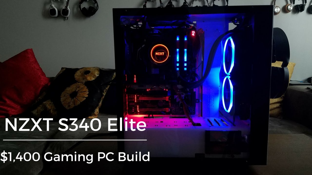 NZXT S340 ELITE PC Build