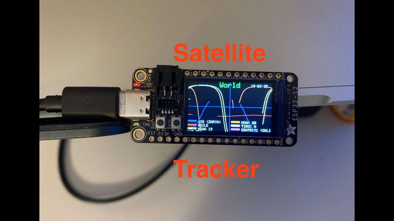 ESP32 Satellite Tracker