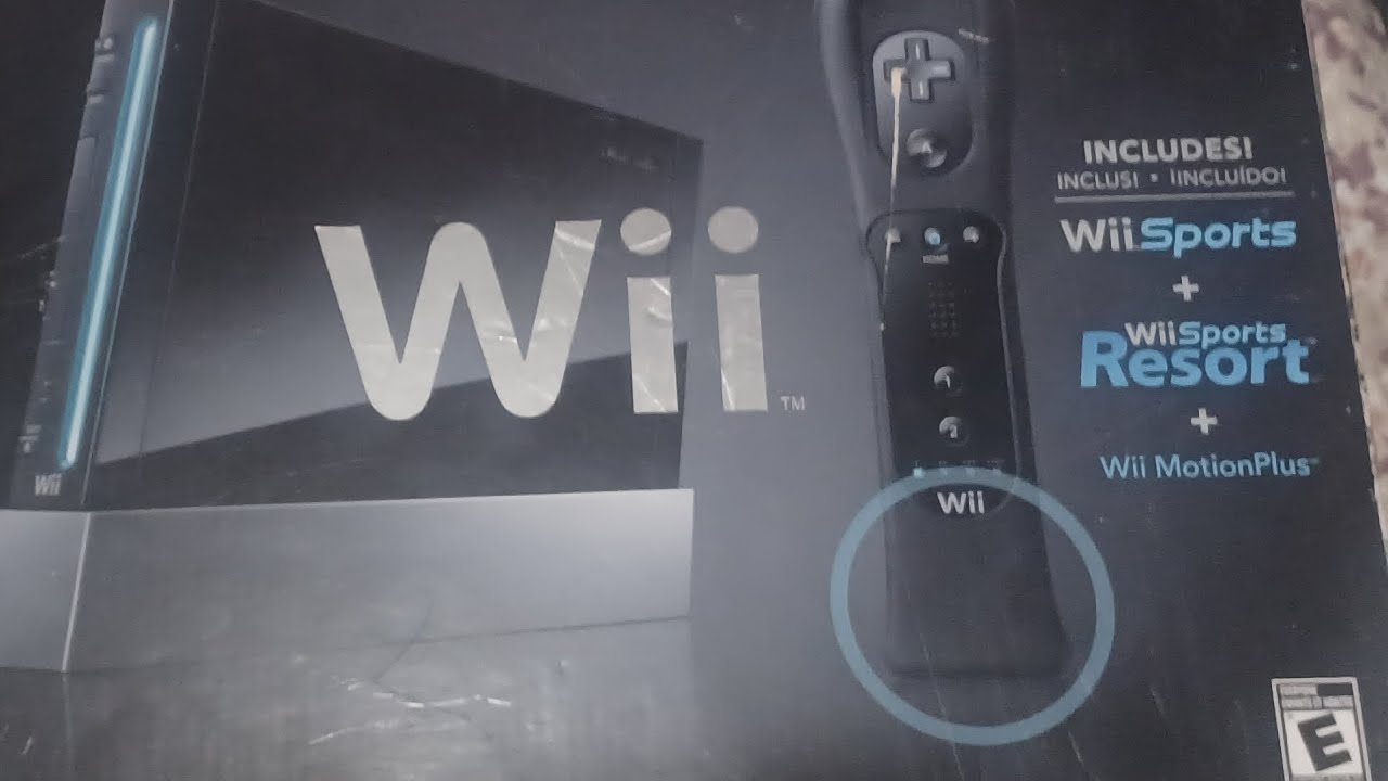 Nintendo wii unboxing