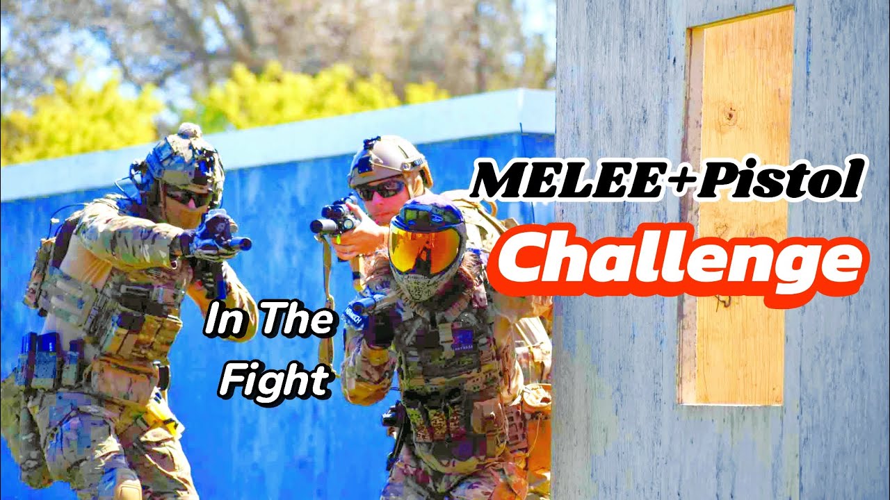 Melee + Pistol CQB ACTION!! | Black Ops Airsoft Bristol, WI