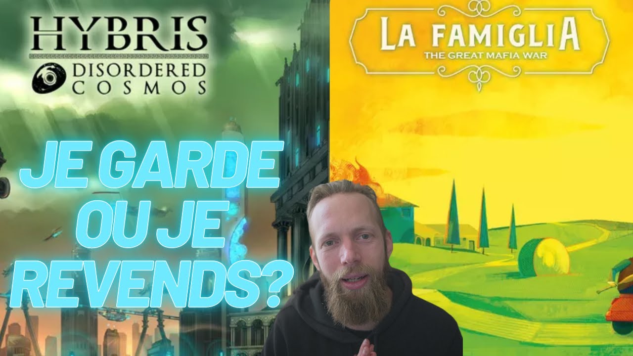 La Famiglia, Hybris, les analyses de ces jeux!