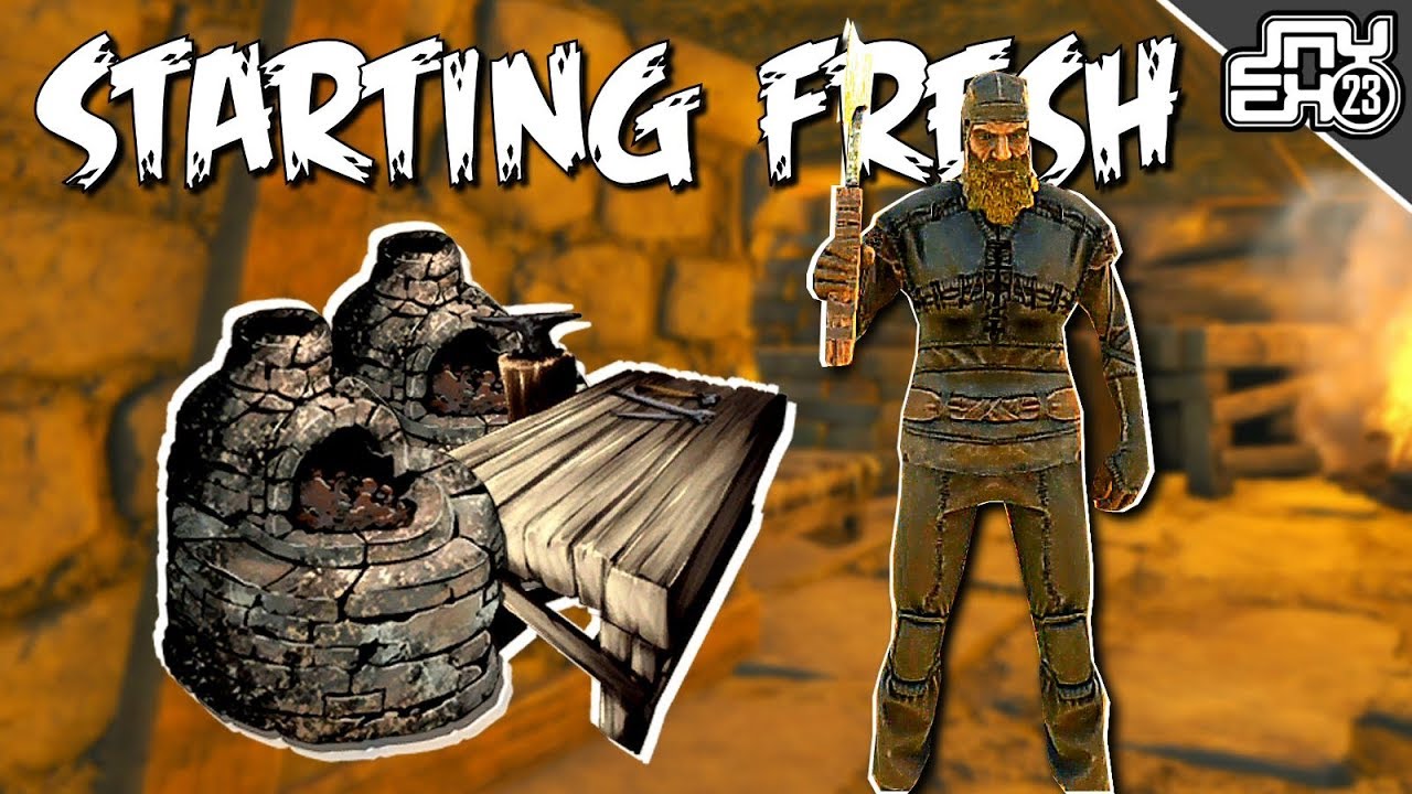 FORCED TO START FRESH ON MTS - Ark Solo PvP Valguero (Arkpoc)