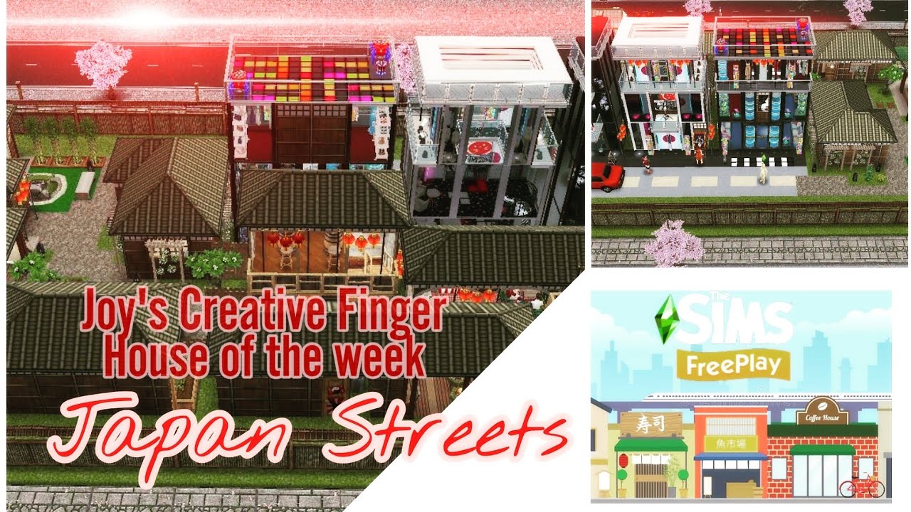 JAPAN STREETS 🎴 🎎🎐⛩️🌇🇯🇵|  ジャパンストリート          Sims Freeplay
