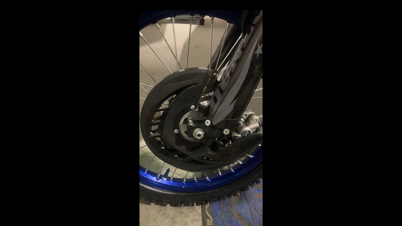 2020 YZ450F -- Acerbis Front Disc Cover Installation
