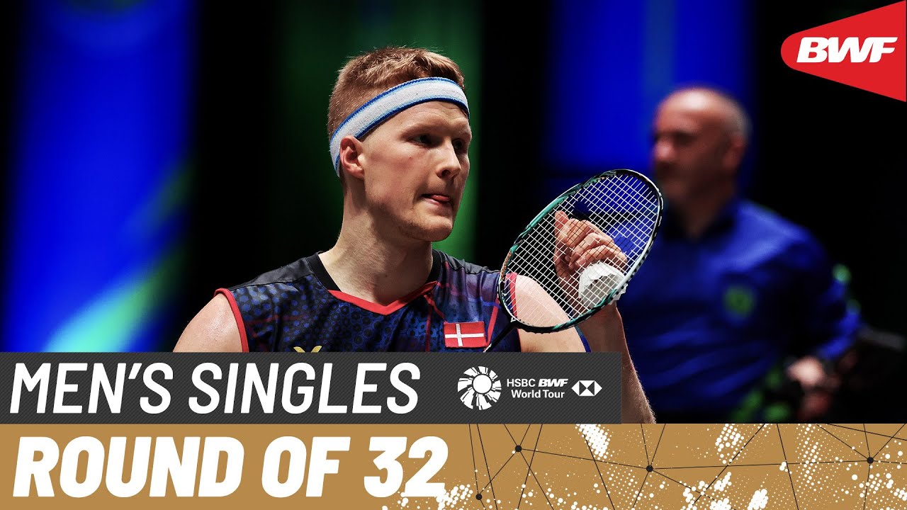 YONEX All England Open 2024 | Kanta Tsuneyama (JPN) vs. Anders Antonsen (DEN) [4] | R32