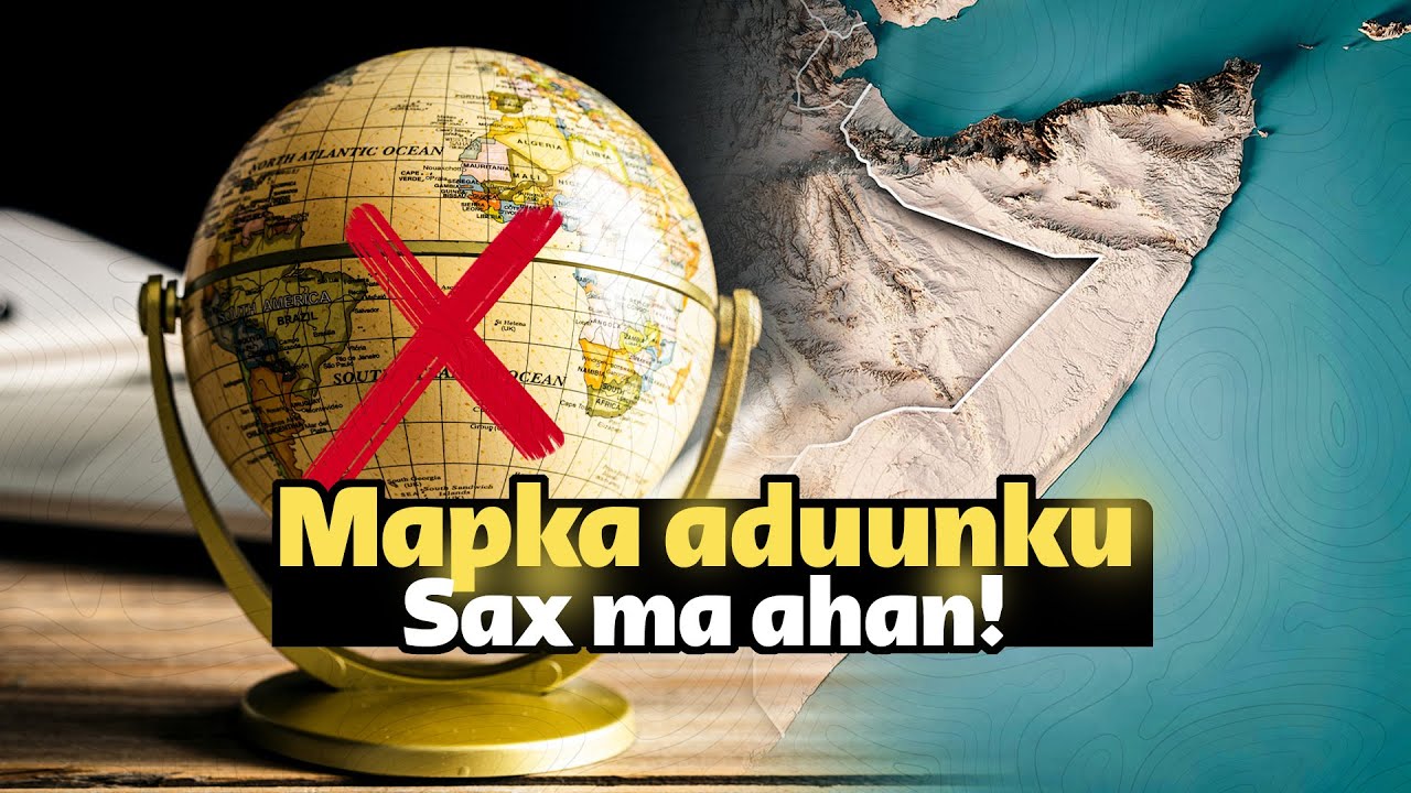 Mapka aduunku sax ma ahan! Qaaradda Africa way ka wayn tahay inta Iskoolada la inawgu dhigay!