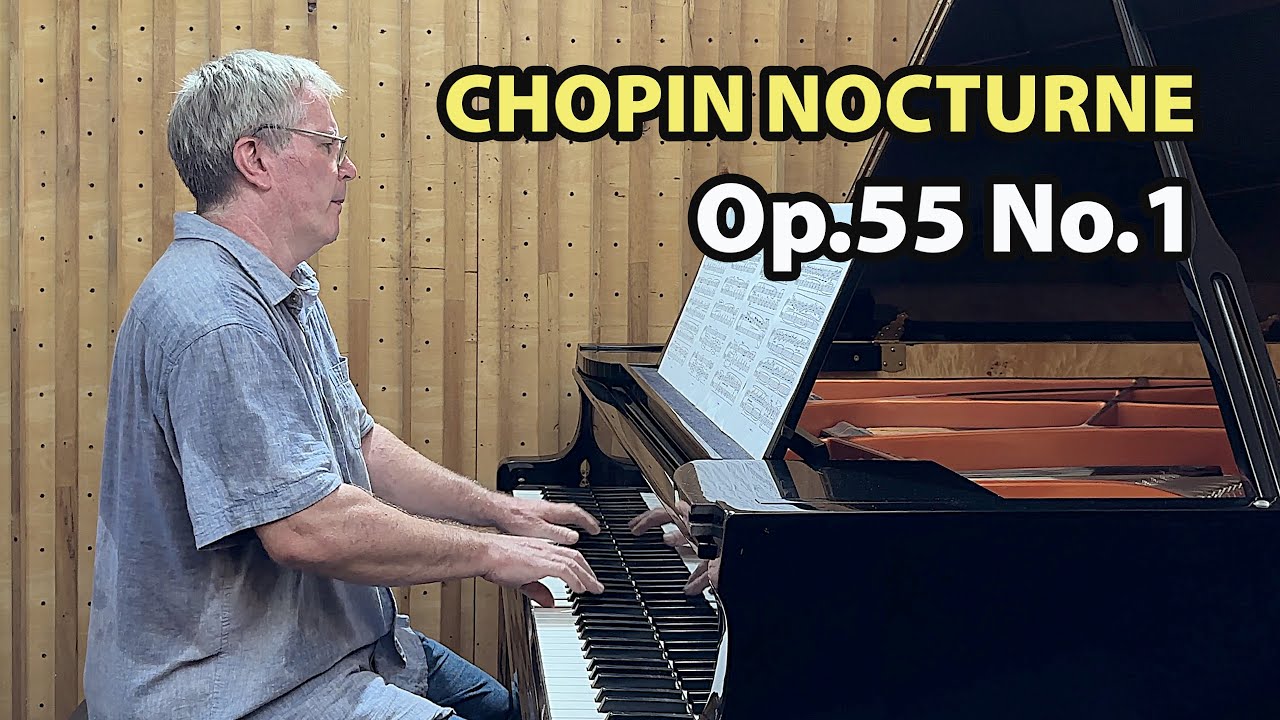 Chopin Nocturne Op.55 No.1 - Paul Barton, FEURICH 218 piano