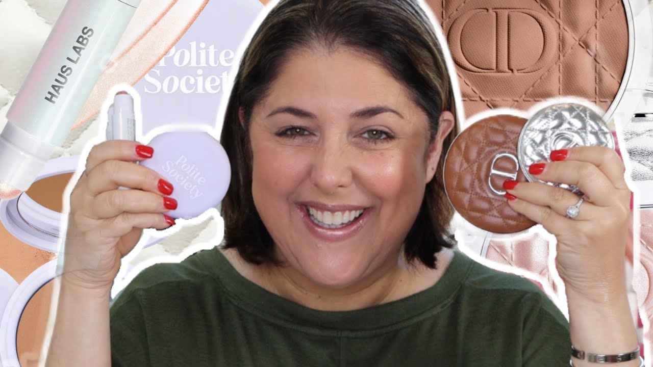 New! HAUS LABS Glassy Balm! DIOR FOREVER Bronzer & Glow Luminizer! POLITE SOCIETY Bronzer!
