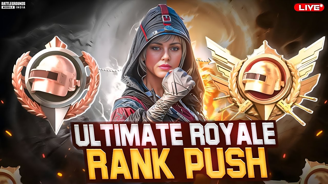 BGMI LIVE | ULTIMATE ROYAL RANK PUSH 😮‍💨 #bgmi #live #shortslive #pubgmobile #bgmilive