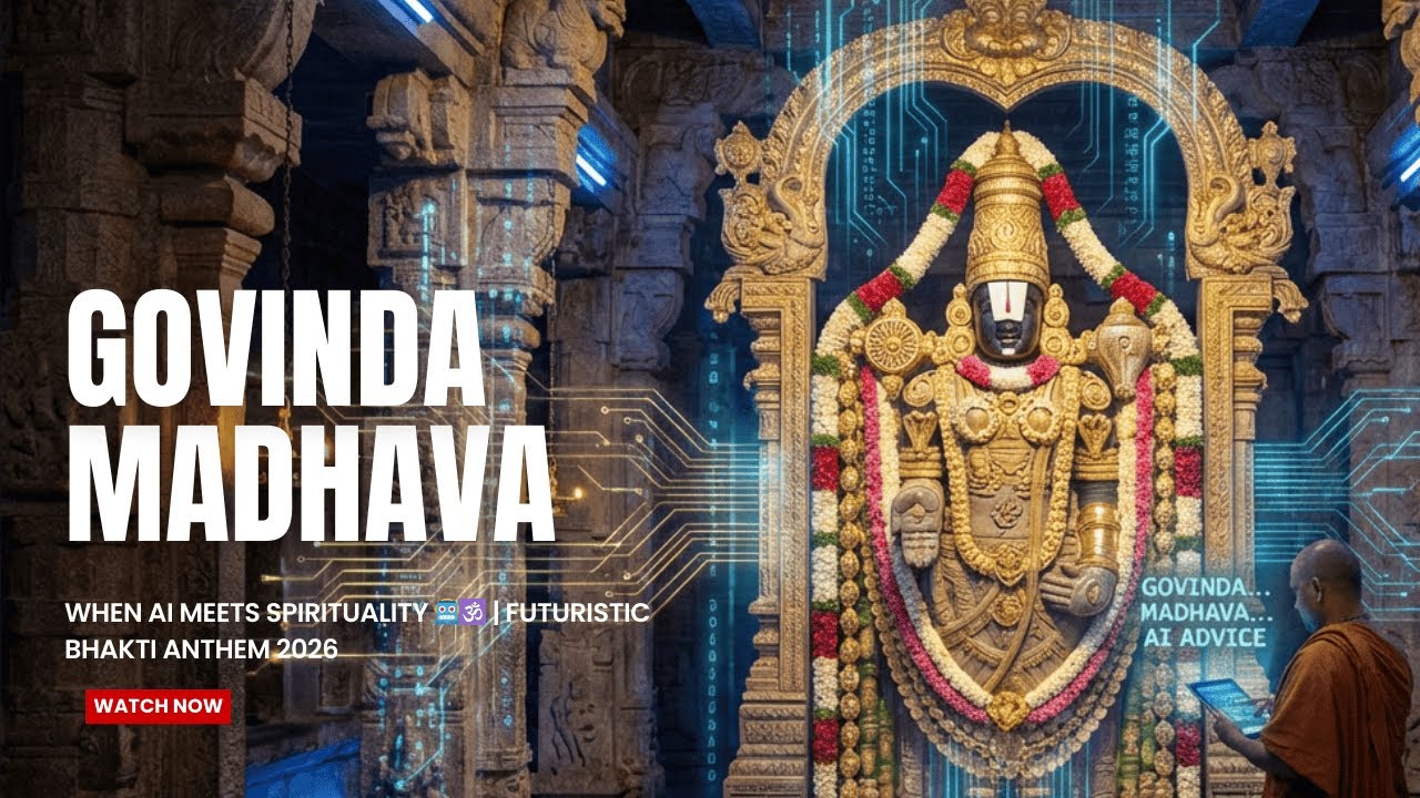 Govinda Madhava | When AI Meets Spirituality | Futuristic Bhakti Anthem 2026