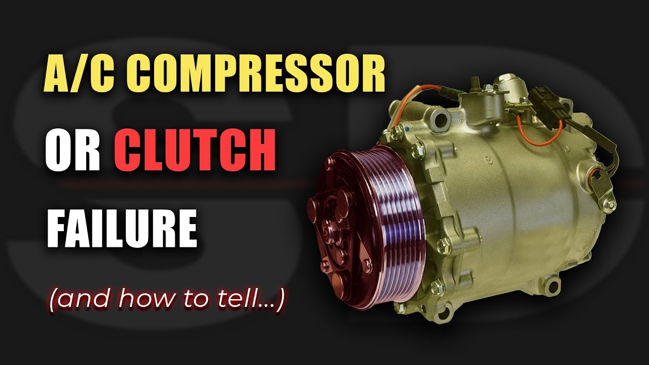 A/C Compressor or Clutch Failure - How To Tell [Part 1]