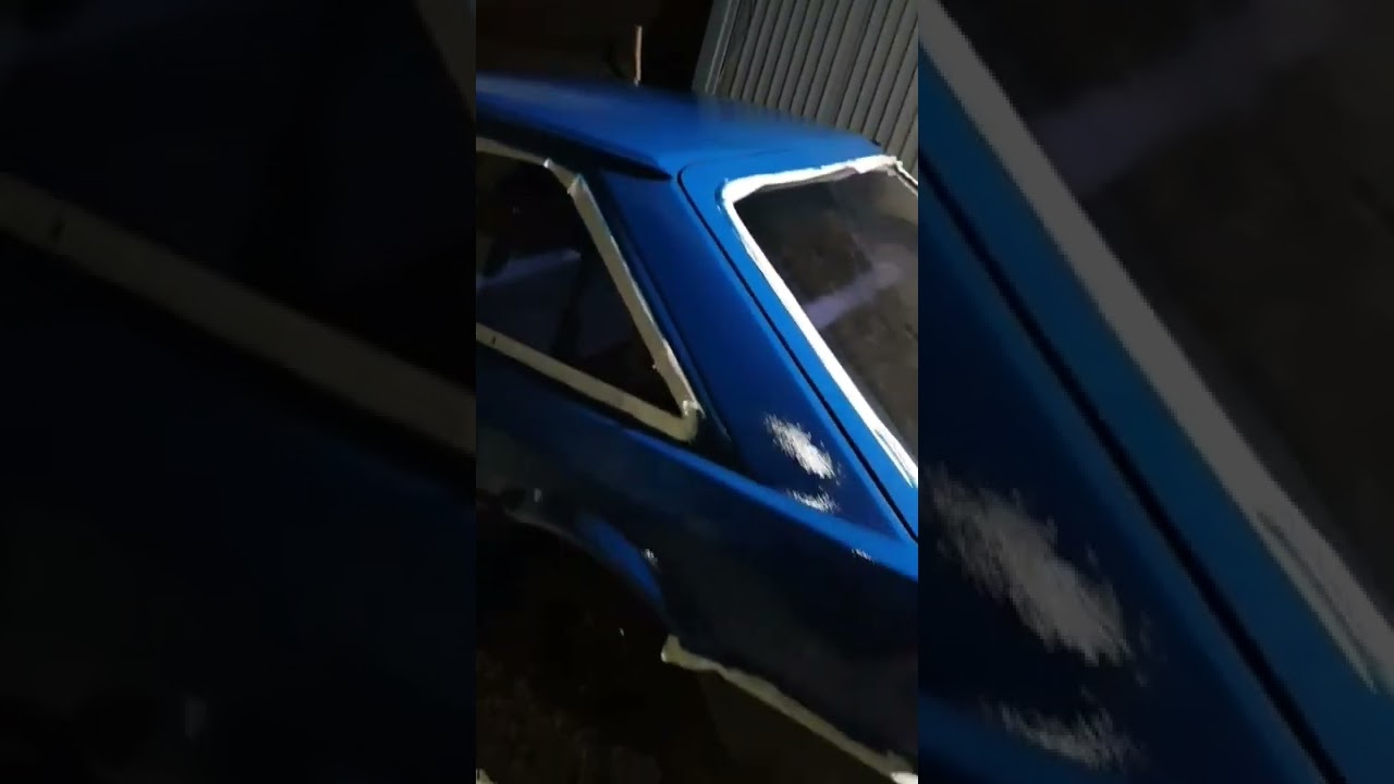 R$4000 para pintar o carro. Ou gastar R$200 e... #ford #escort #hobby