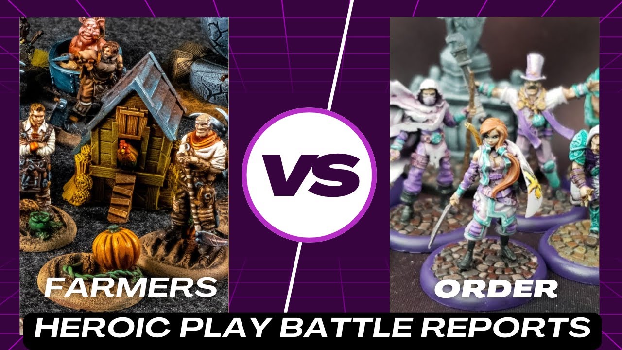 Farmers vs Order Guild Ball | Heroic Play Battle Reports Ep: 4