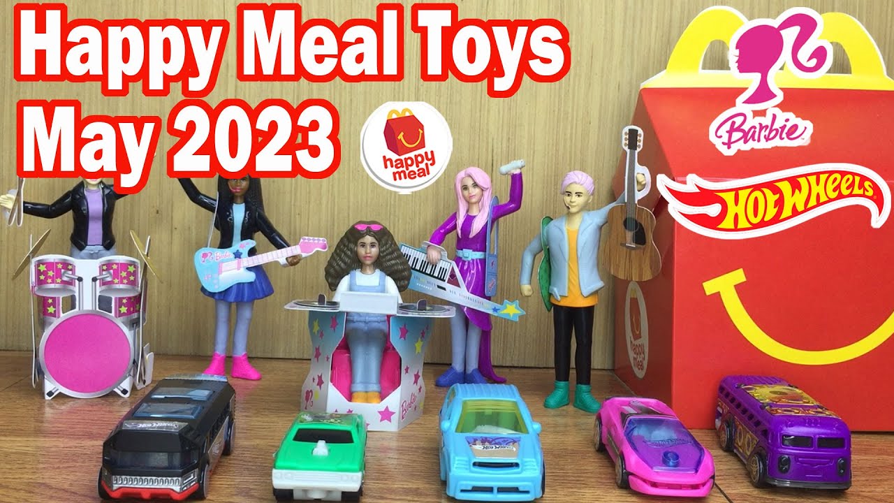 McDo May 2023 Happy Meal Barbie and Hot Wheels Unboxing