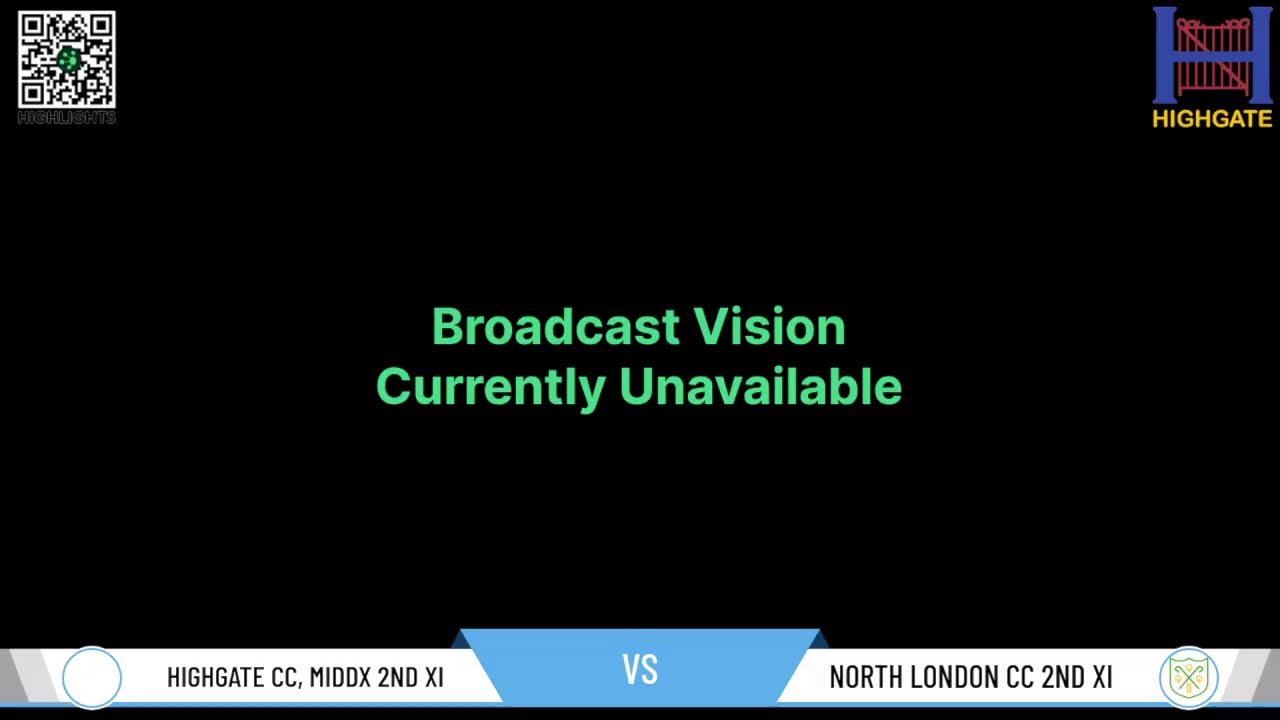 Highgate CC, Middx 2nd XI v North London CC 2nd XI