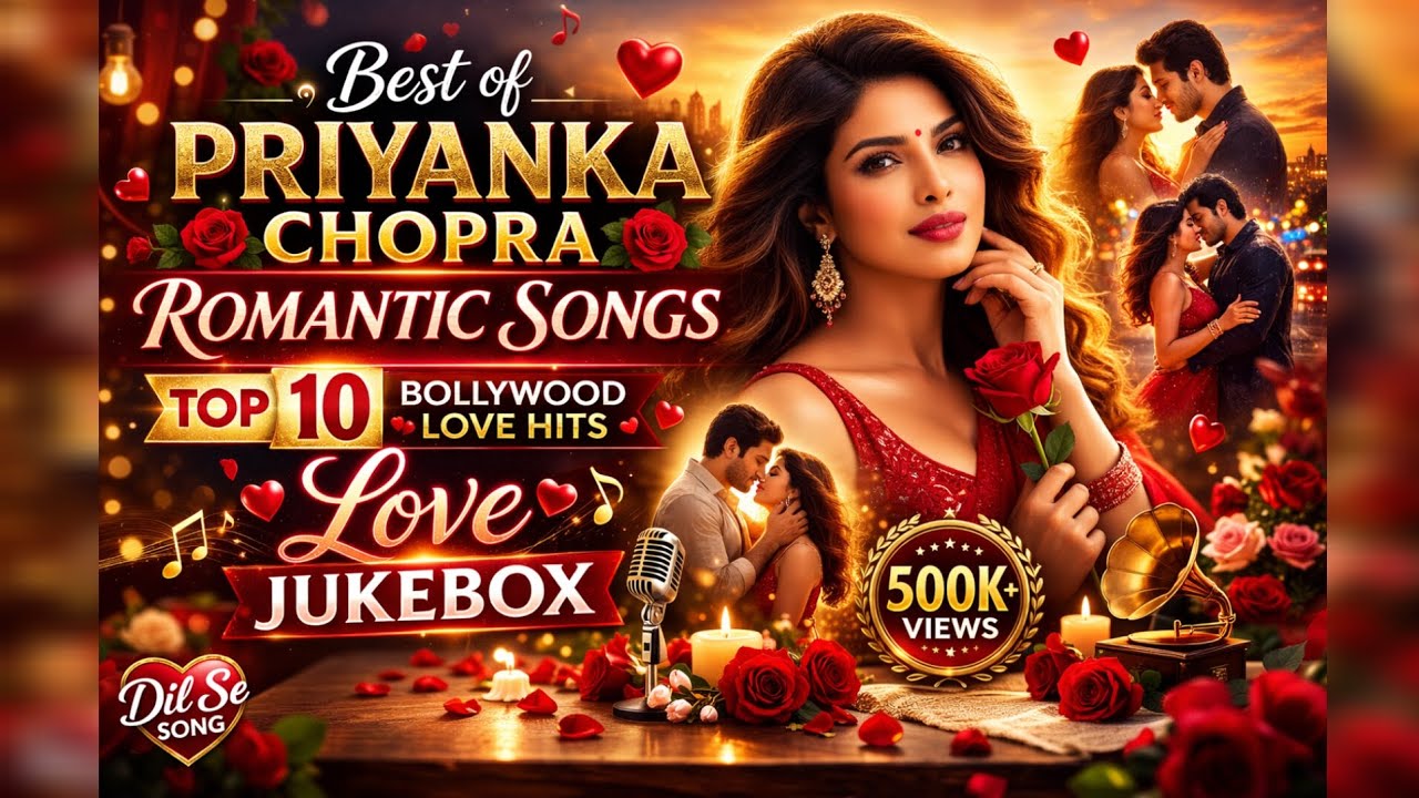 Priyanka Chopra Top 10 Romantic Songs 💖 | Bollywood Love Jukebox | Best Hits Collection