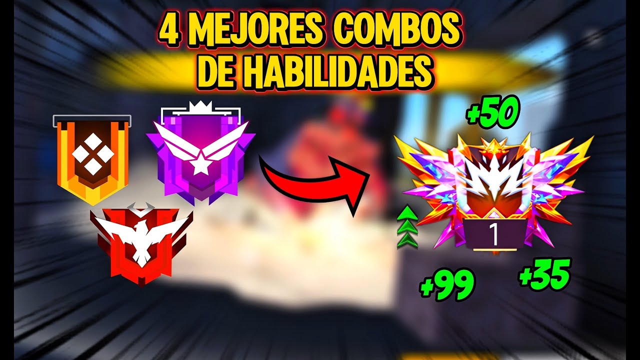 4 *MEJORES* COMBOS de HABILIDADES para BR CLASIFICATORIA/ subirás a maestro