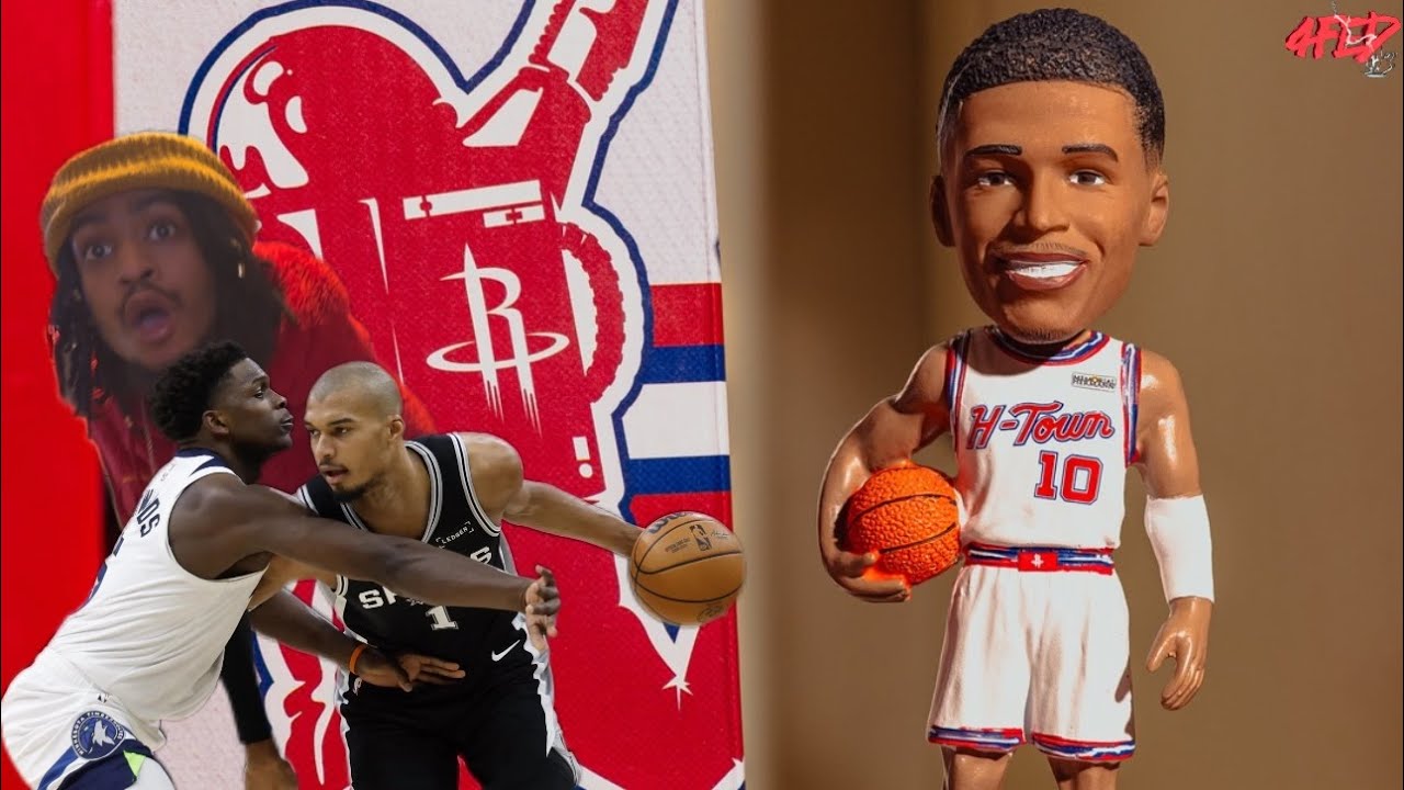 THAT’s MY OOTA or WHO THE FACE? Rockets vs Pelicans Highlights Reaction + Ant vs Wemby (Game 40/82)