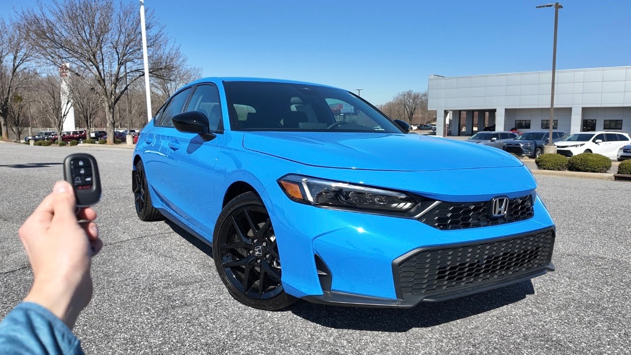 2025 Honda Civic Sport Sedan: Start Up, Walkaround, Test Drive and Review