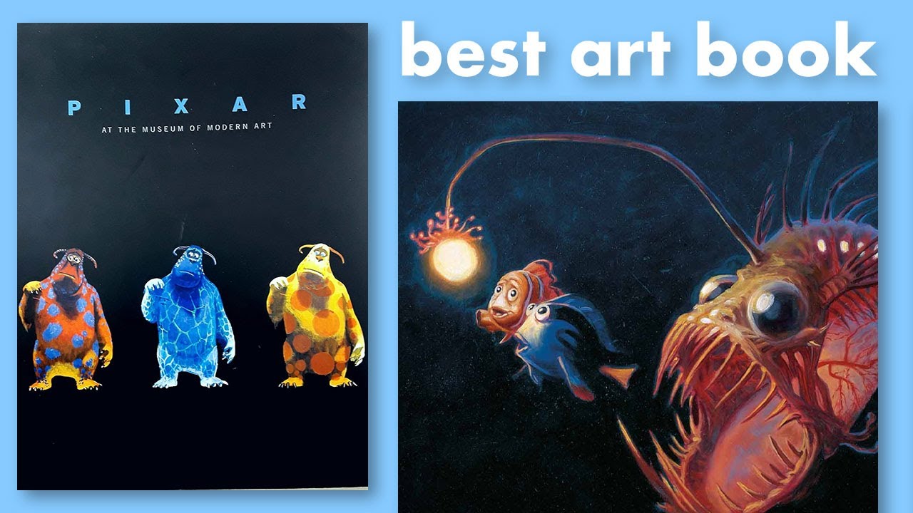 The Art of Pixar ✨ 4K ✨ Flip Through Artbook