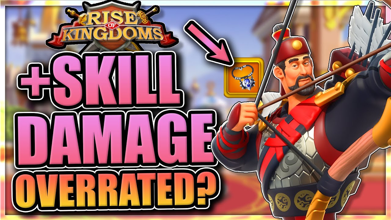 Bonus skill damage not as good as you think in Rise of Kingdoms [test results included]