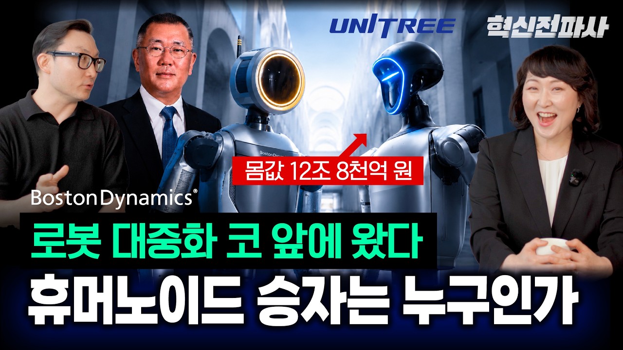 휴머노이드 전쟁이 시작되다! 보스턴 다이내믹스 vs. 유니트리 | 최형욱 전진수의 혁신 맞수 열전