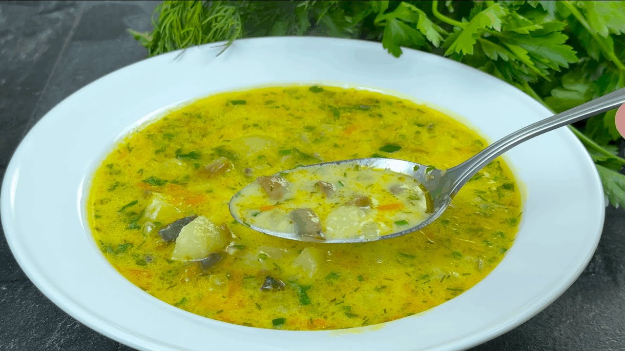 Вкусный суп, Простой и Быстрый рецепт! Такой суп съедают за раз и добавки просят🍲
