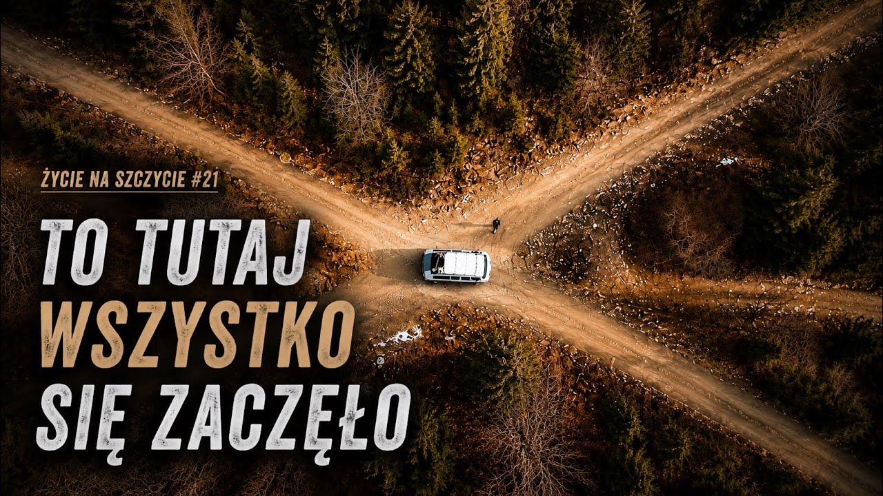 🏔️To tutaj wszystko się zaczęło🥾🧭Nad Pięcioma Drogami🌲🗺️