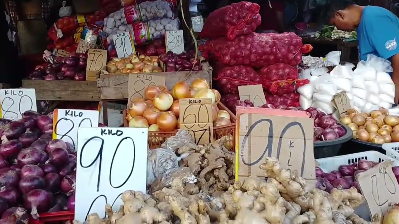 Price Check ng mga gulay sa Palengke