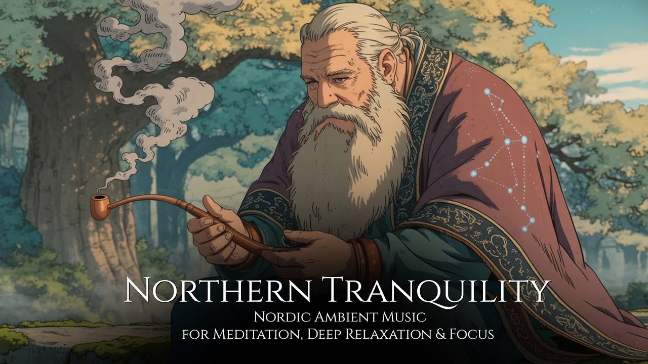 Northern Tranquility — Nordic Ambient Music | Meditation, Deep Relaxation & Focus | Shoreline Echoes