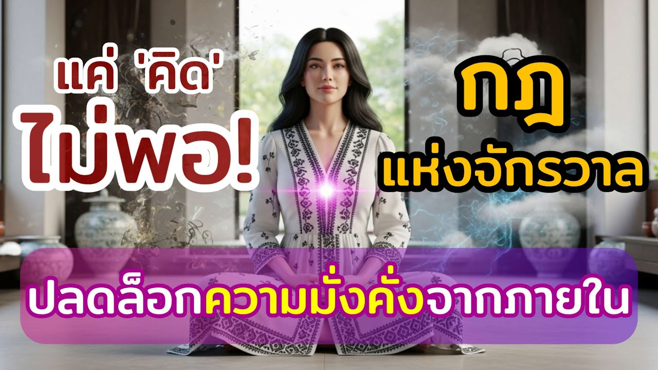 เหนื่อยกับความจนใช่ไหม? เปลี่ยนความเชื่อฝังลึก ด้วยพลังจิตดึงดูดความมั่งคั่งที่แท้จริง