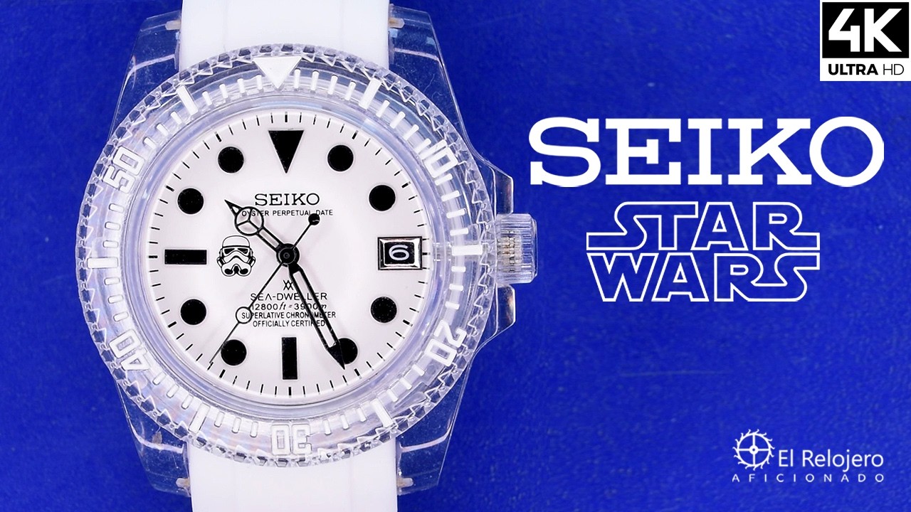 DIY SEIKO Mod Star Wars Stormtrooper
